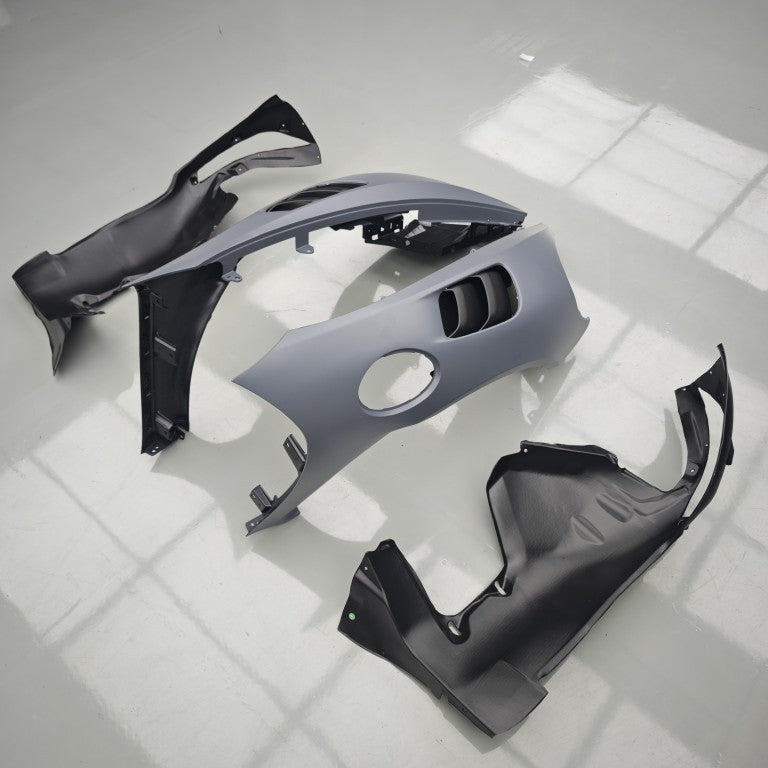 Porsche 981 Cayman & Boxster (all models, including Base / S / GTS / GT4 / Spyder) 2012 2013 2014 2015 2016 with Aftermarket Parts - RS Style Front Fenders & PP Polypropylene from&nbsp;Dupont Tech