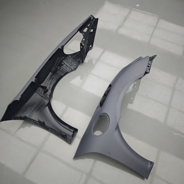 Porsche 981 Cayman & Boxster (all models, including Base / S / GTS / GT4 / Spyder) 2012 2013 2014 2015 2016 with Aftermarket Parts - RS Style Front Fenders & PP Polypropylene from&nbsp;Dupont Tech
