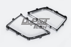 Dupont Tech GT4 Conversion Style Front Bumper & Trims for Porsche 987.1 987.2 2005-2012 Cayman & Boxster PP Polypropylene/Dry Carbon Fiber