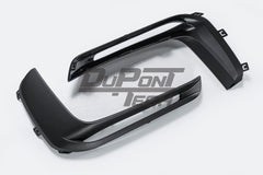 Dupont Tech GT4 Conversion Style Front Bumper & Trims for Porsche 987.1 987.2 2005-2012 Cayman & Boxster PP Polypropylene/Dry Carbon Fiber