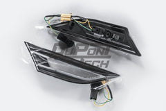 Dupont Tech GT4 Conversion Style Front Bumper & Trims for Porsche 987.1 987.2 2005-2012 Cayman & Boxster PP Polypropylene/Dry Carbon Fiber