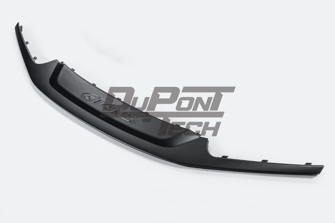 Porsche 987.1 987.2 Cayman & Boxster (all models, including Base / S / R) 2005 2006 2007 2008 2009 2010 2011 2012 with Aftermarket Parts – GT4RS Conversion Style Front Bumper & Trims PP Polypropylene / Dry Pre-preg Carbon Fiber from Dupont Tech