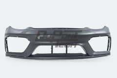 Porsche 987.1 987.2 Cayman & Boxster (all models, including Base / S / R) 2005 2006 2007 2008 2009 2010 2011 2012 with Aftermarket Parts – GT4RS Conversion Style Front Bumper & Trims PP Polypropylene / Dry Pre-preg Carbon Fiber from Dupont Tech