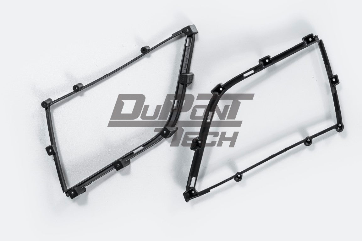Porsche 987.1 987.2 Cayman & Boxster (all models, including Base / S / R) 2005 2006 2007 2008 2009 2010 2011 2012 with Aftermarket Parts – GT4RS Conversion Style Front Bumper & Trims PP Polypropylene / Dry Pre-preg Carbon Fiber from Dupont Tech