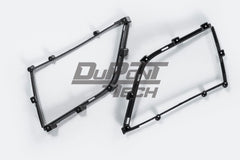 Porsche 987.1 987.2 Cayman & Boxster (all models, including Base / S / R) 2005 2006 2007 2008 2009 2010 2011 2012 with Aftermarket Parts – GT4RS Conversion Style Front Bumper & Trims PP Polypropylene / Dry Pre-preg Carbon Fiber from Dupont Tech