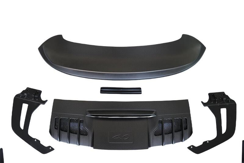 Porsche 911 992.1 Carerra Base/S/T/4/4S/GTS 2020 2021 2022 20223 2024 & 911 992.2 Carerra Base/S/T/4/4S/GTS 2025-ON GT2RS Full Conversion Kit PP Polypropylene / Dry Pre-preg Carbon Fiber from Dupont Tech