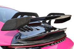 DuPont Tech GT3 V1 Style Rear Wing for Porsche 911 992.1 992.2 2020-ON Dry Pre-preg Carbon Fiber