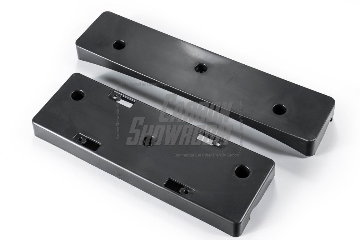 Porsche 981 Cayman & Boxster (all models, including Base / S / GTS / GT4 / Spyder) 2012 2013 2014 2015 2016 with Aftermarket Parts – GT4 Conversion Style Front Bumper & Trims (with & without GT4 Logo) PP Polypropylene / Dry Pre-preg Carbon Fiber from Dupont Tech