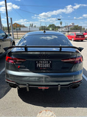 Audi RS5 B9 2018 2019 2020 with Aftermarket Parts - Rear Diffuser Pre-preg Carbon Fiber from Karbel Carbon