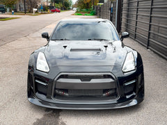 Robot Craftsman "GODZILLA" Widebody Front Bumper & Lip for Nissan GTR Nismo C/DBA Carbon Fiber/FRP