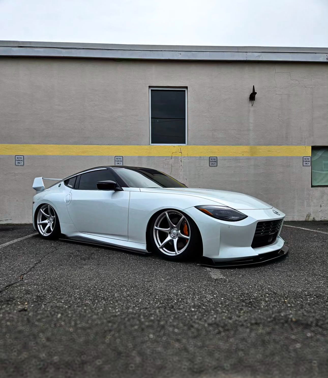 Nissan Z 400Z RZ34 Fairlady 2022-ON with Aftermarket Parts - Ducktail Spoiler Carbon Fiber / FRP from PROJECT WIDEBODY