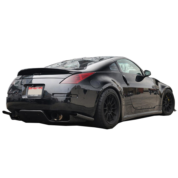 EPR Carbon Fiber TS Style Rear Diffuser 6 Pcs with Fitting for 03-08 Z33 350Z G35 Coupe 2D JDM