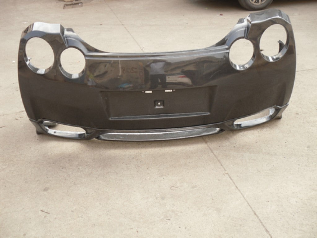 Nissan GTR R35 CBA DBA 2008 2009 2010 2011 2012 2013 2014 2015 2016 with Aftermarket Parts - ZL Style Rear Diffuser Carbon Fiber / FRP from EPR USA