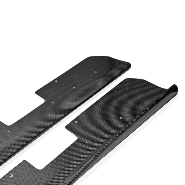 Nissan GTR R35 CBA DBA 2008 2009 2010 2011 2012 2013 2014 2015 2016 with Aftermarket Parts - VRS Style Side Skirts Carbon Fiber / FRP from EPR USA