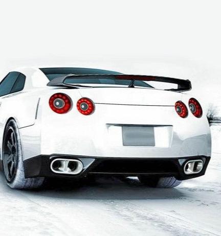 Nissan GTR R35 CBA 2008 2009 2010 2011 2012 2013 2014 2015 2016 with Aftermarket Parts - OE Style Rear Diffuser Carbon Fiber / FRP from EPR USA