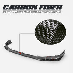 Nissan GTR R35 CBA 2008 2009 2010 2011 with Aftermarket Parts - KSK Front Lip Carbon Fiber / FRP from EPR USA