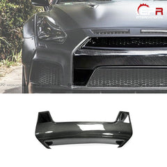 Nissan GTR R35 DBA 2012 2013 2014 2015 2016 with Aftermarket Parts - OE Style Front Bumper Nose Cover Carbon Fiber / FRP from EPR USA