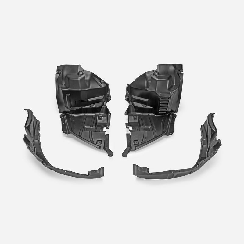 Nissan R34 GTR Base 1999 2000 2001 2002 2003 2004 with Aftermarket Parts - 1:1 OEM Interchange Style Fender Liners PP Polypropylene from EP Racing
