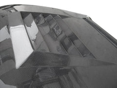 Nissan R32 Skyline GTR 1989 1990 1991 1992 1993 1994 with Aftermarket Parts - DMAX Style Hood Carbon Fiber / FRP from EPR USA