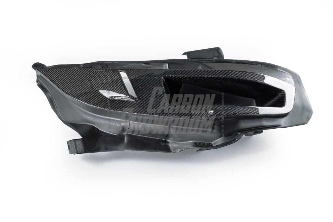 Honda Civic Type-R FK8 2017 2018 2019 2020 2021 & Civic 10th Gen FC1 FC2 FC5 FC6 2016 2017 2018 2019 2020 2021 & Civic 10th Gen FC3 FC4 2017 2018 2019 2020 2021 & Civic 10th Gen FK7 2017 2018 2019 2020 2021 with Aftermarket Parts - EPA Headlight Intake Duct LHD Driver Side & Headlight Intake Duct LHD Passenger Side Carbon Fiber / FRP from EPR USA