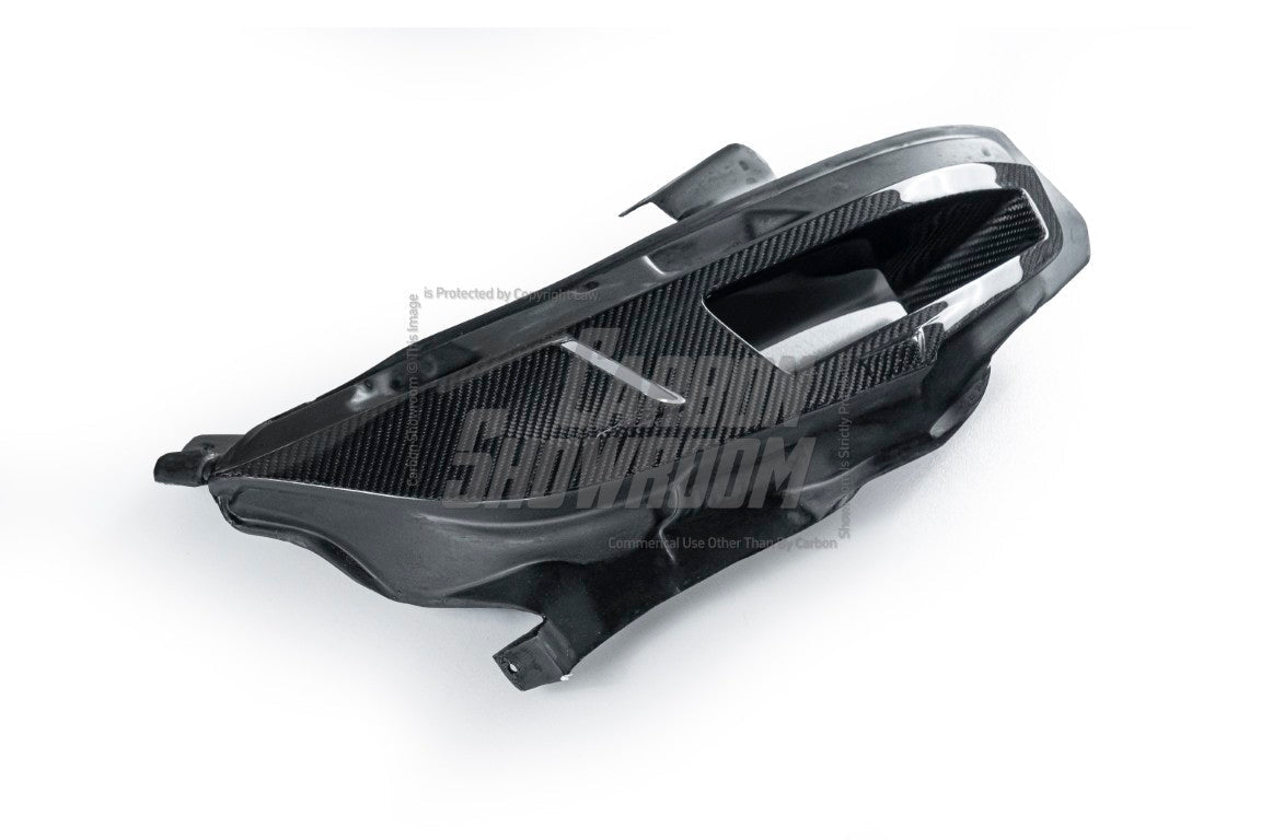 Honda Civic Type-R FK8 2017 2018 2019 2020 2021 & Civic 10th Gen FC1 FC2 FC5 FC6 2016 2017 2018 2019 2020 2021 & Civic 10th Gen FC3 FC4 2017 2018 2019 2020 2021 & Civic 10th Gen FK7 2017 2018 2019 2020 2021 with Aftermarket Parts - EPA Headlight Intake Duct LHD Driver Side & Headlight Intake Duct LHD Passenger Side Carbon Fiber / FRP from EPR USA