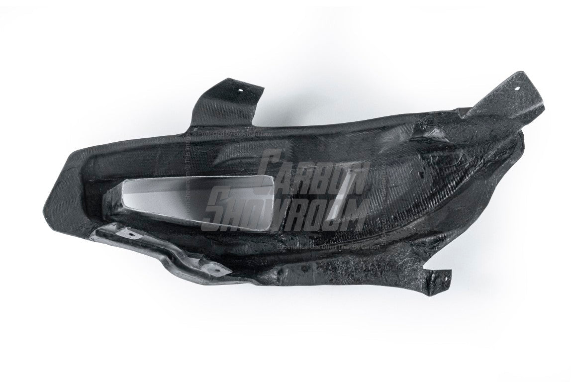 Honda Civic Type-R FK8 2017 2018 2019 2020 2021 & Civic 10th Gen FC1 FC2 FC5 FC6 2016 2017 2018 2019 2020 2021 & Civic 10th Gen FC3 FC4 2017 2018 2019 2020 2021 & Civic 10th Gen FK7 2017 2018 2019 2020 2021 with Aftermarket Parts - EPA Headlight Intake Duct LHD Driver Side & Headlight Intake Duct LHD Passenger Side Carbon Fiber / FRP from EPR USA