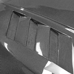 Hyundai Veloster 2nd Gen 2019 2020 2021 with Aftermarket Parts - EPA Hood Carbon Fiber from EPR USA