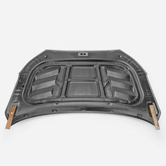 Hyundai Veloster 2nd Gen 2019 2020 2021 with Aftermarket Parts - EPA Hood Carbon Fiber from EPR USA