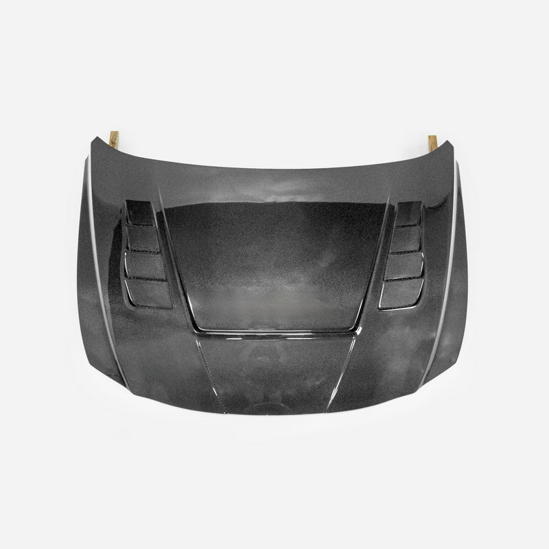 Hyundai Elantra Limited N-Line SE SEL Pre-Facelift CN7 2021 2022 2023 with Aftermarket Parts - EPA V-Type Hood Carbon Fiber from EP Racing