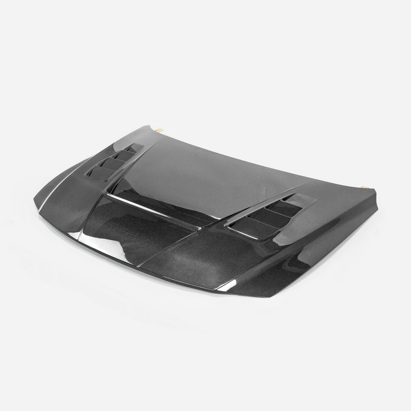 Hyundai Elantra Limited N-Line SE SEL Pre-Facelift CN7 2021 2022 2023 with Aftermarket Parts - EPA V-Type Hood Carbon Fiber from EP Racing