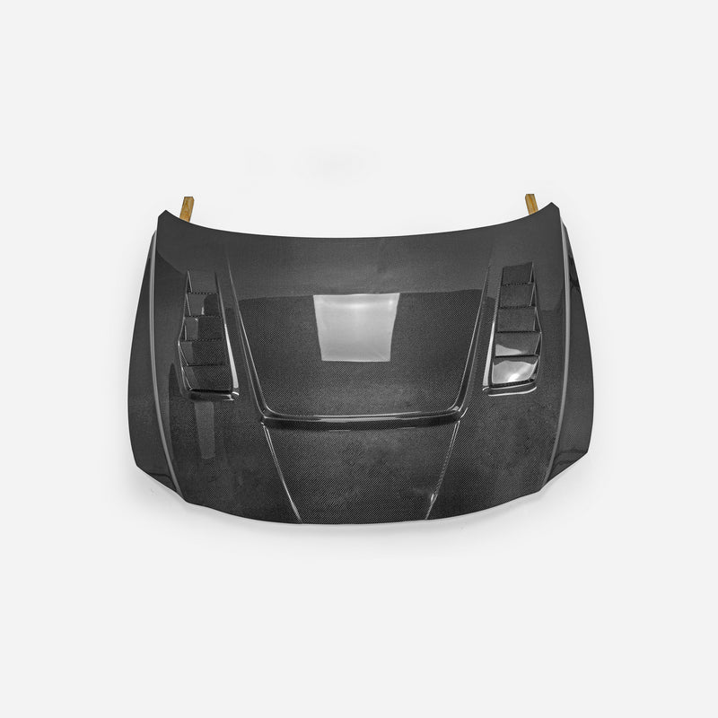 Hyundai Elantra Limited N-Line SE SEL Sport Facelift CN7 2024-ON with Aftermarket Parts - EPA V-Type Hood Carbon Fiber from EP Racing