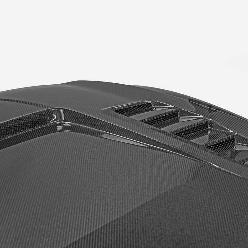 Hyundai Elantra Limited N-Line SE SEL Sport Facelift CN7 2024-ON with Aftermarket Parts - EPA V-Type Hood Carbon Fiber from EP Racing