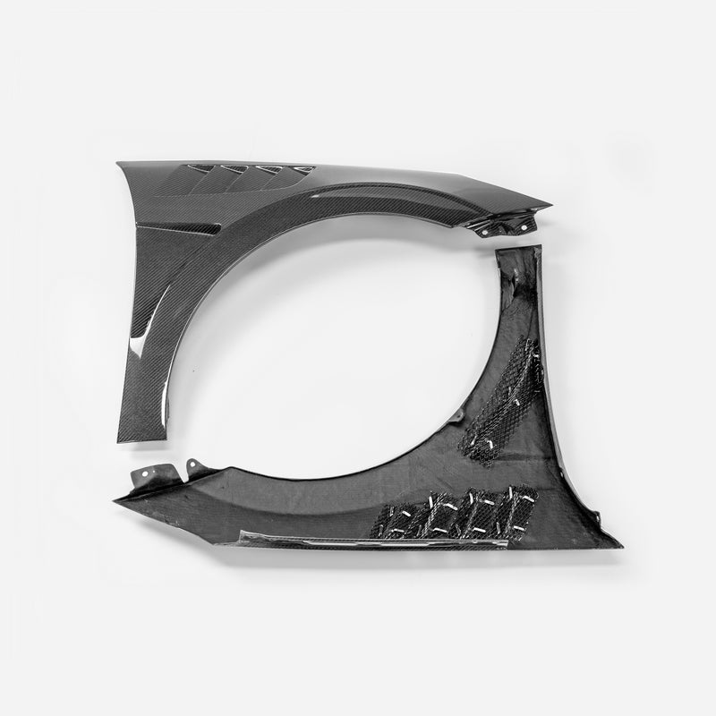Hyundai Elantra Limited N-Line SE SEL Pre-Facelift CN7 2021 2022 2023 with Aftermarket Parts - EPA V Type Vented Front Fender Carbon Fiber from EP Racing
