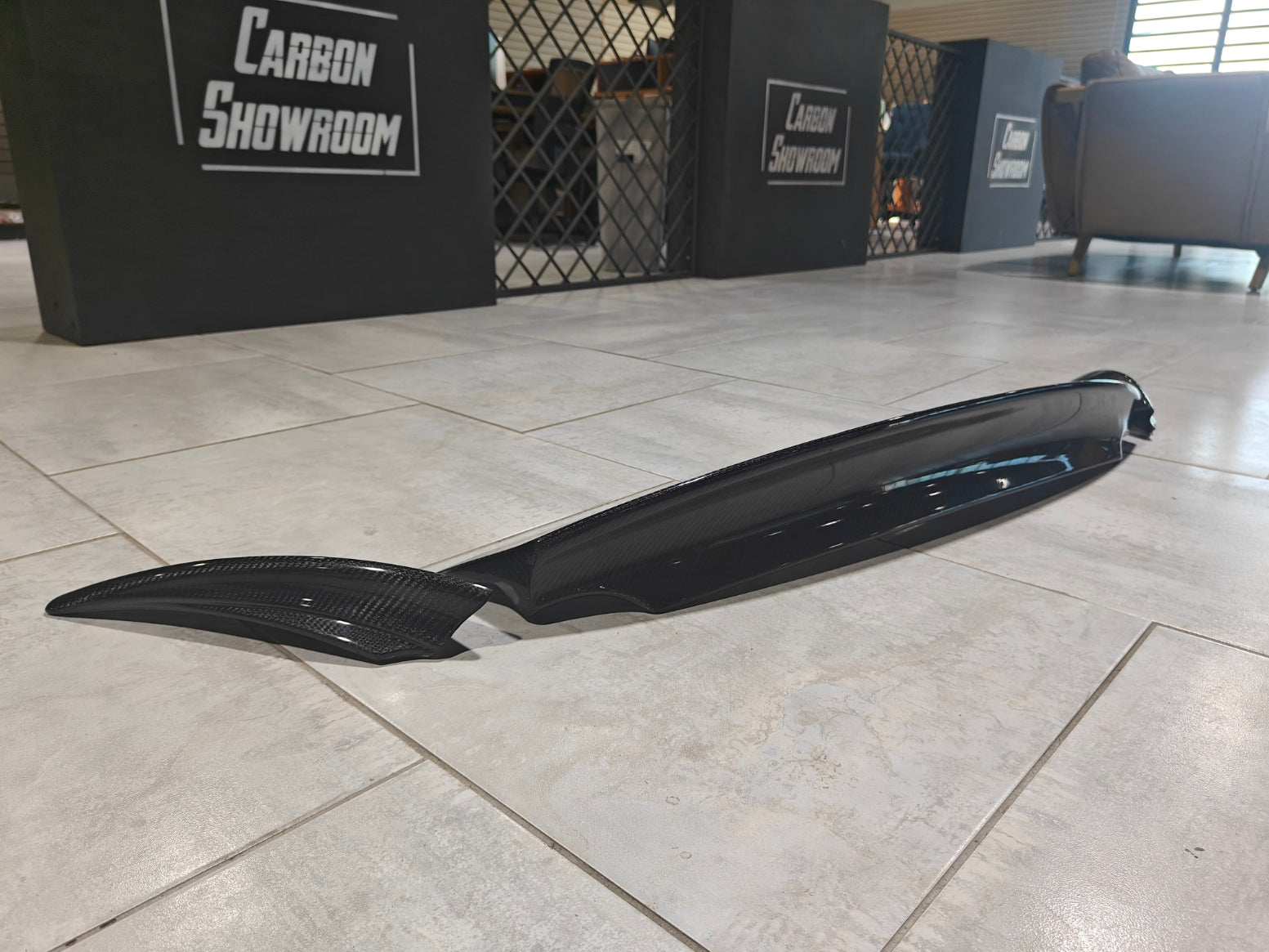 Mazda MX5 Miata Softtop Grand Touring Club Sport ND1 ND2 ND3 2016-ON with Aftermarket Parts - ESQ Style Rear Spoiler Carbon Fiber / FRP from EPR USA