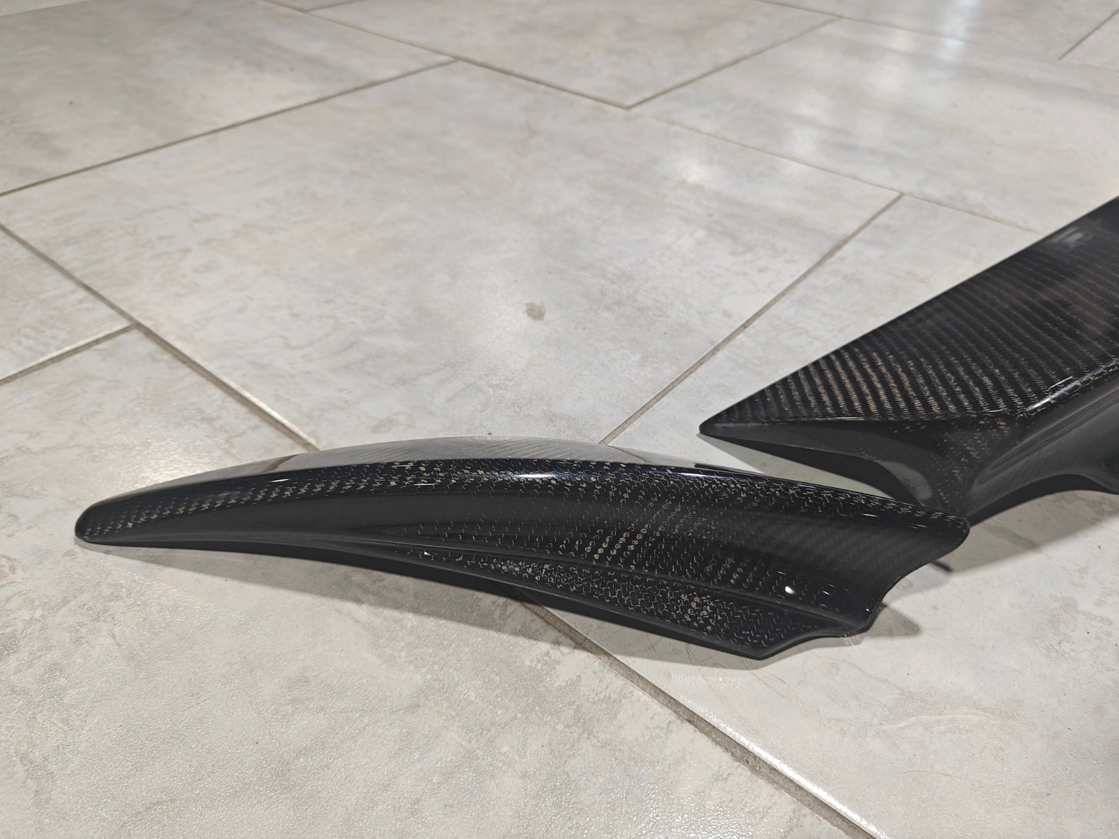 Mazda MX5 Miata Softtop Grand Touring Club Sport ND1 ND2 ND3 2016-ON with Aftermarket Parts - ESQ Style Rear Spoiler Carbon Fiber / FRP from EPR USA