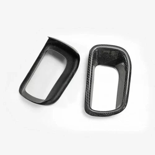Mini Cooper S F55 F56 & 2014 2015 2016 2017 2018 Pre-LCI & 2019 2020 2021 First LCI with Aftermarket Parts - Front Bumper Duct Trim Carbon Fiber from EPR USA