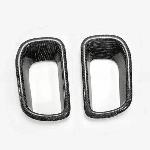 Mini Cooper S F55 F56 & 2014 2015 2016 2017 2018 Pre-LCI & 2019 2020 2021 First LCI with Aftermarket Parts - Front Bumper Duct Trim Carbon Fiber from EPR USA