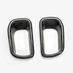 Mini Cooper S F55 F56 & 2014 2015 2016 2017 2018 Pre-LCI & 2019 2020 2021 First LCI with Aftermarket Parts - Front Bumper Duct Trim Carbon Fiber from EPR USA