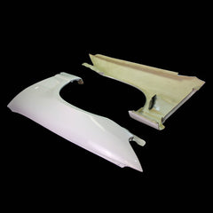 Nissan R33 Skyline GTST Series 2 1997 1998 with Aftermarket Parts - Front Fenders FRP from EPR USA