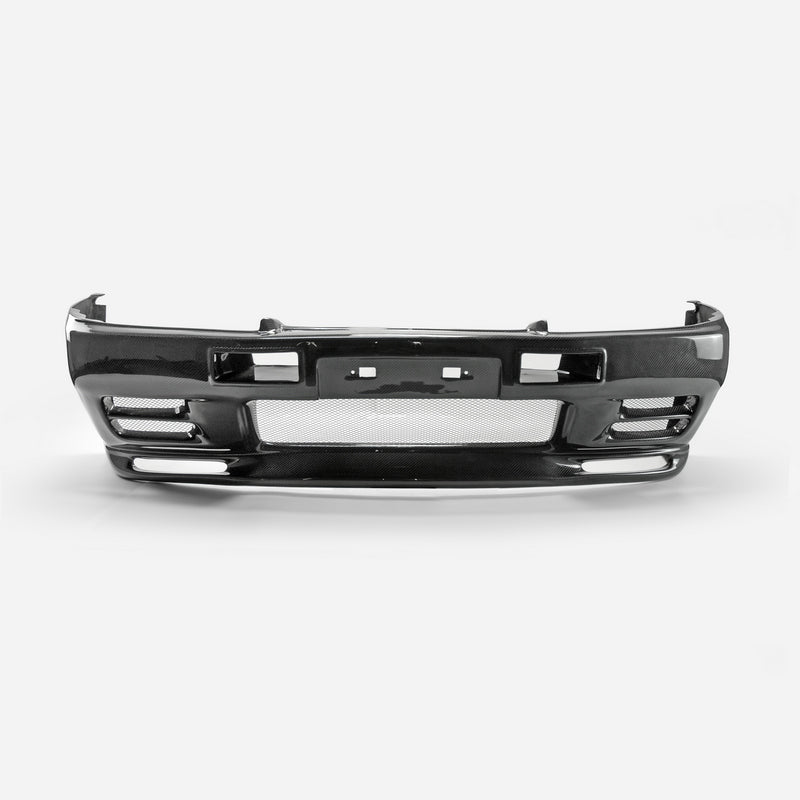 Nissan R32 Skyline GTS 1989 1990 1991 1992 1993 1994 & R32 Skyline 4 Door 1989 1990 1991 1992 1993 1994 with Aftermarket Parts - GTR Style Front Bumper Carbon Fiber / FRP from EPR USA