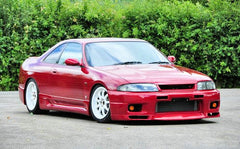 Nissan R33 Skyline GTST Series 1 1993 1994 1995 1996 with Aftermarket Parts - GTR Style Front Bumper Carbon Fiber / FRP from EPR USA