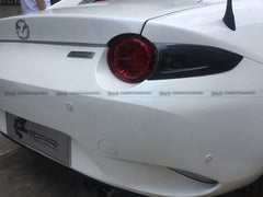 EP Racing GV Style Tail Lights Cover Surrounds for Mazda MX5 Miata Softtop RF Grand Touring Club Sport ND1 ND2 ND3 Carbon Fiber