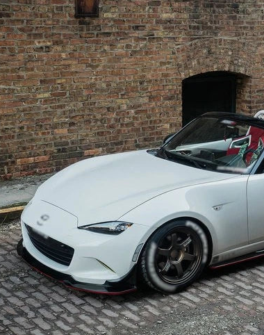 Mazda MX5 Miata Softtop RF Grand Touring Club Sport ND1 ND2 ND3 2016-ON with Aftermarket Parts - GVT3 Style Front Lip FRP from EPR USA