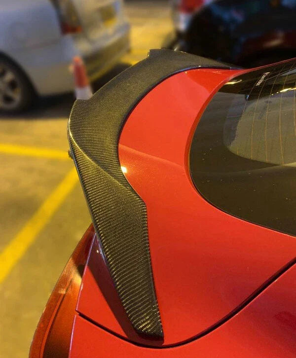 Toyota Supra MK5 A90 A91 3.0 2.0 2020-ON with Aftermarket Parts - H Type Rear Spoiler Carbon Fiber from EPR USA