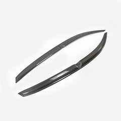 Honda Civic Type-R FK8 2017 2018 2019 2020 2021 with Aftermarket Parts - Door Window Visor Carbon Fiber / FRP from EPR USA