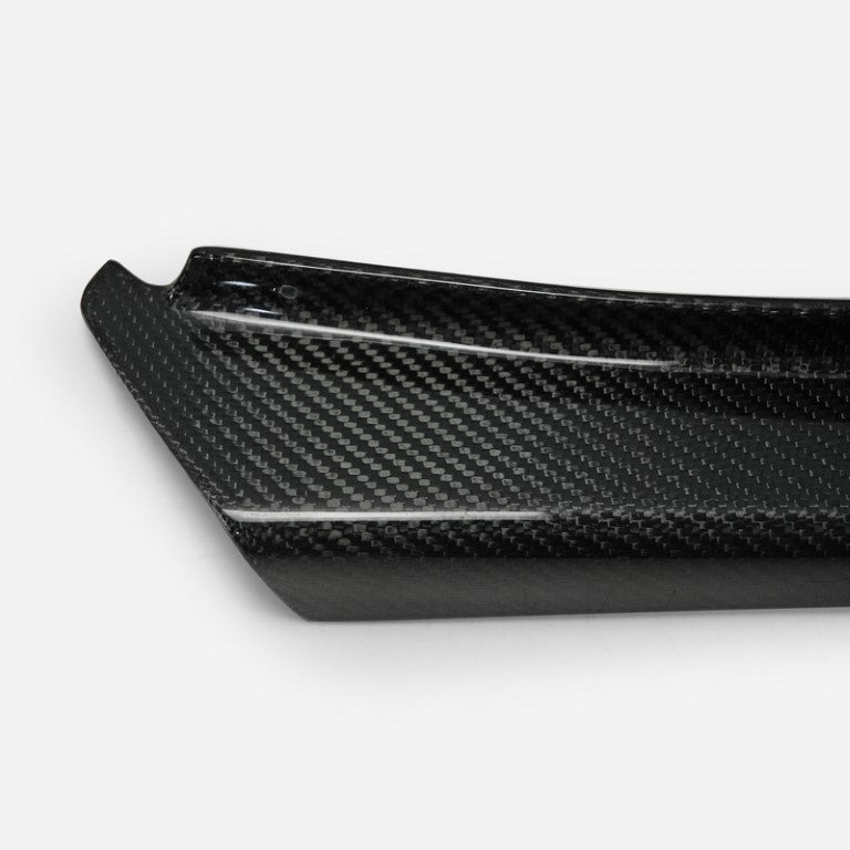 Honda Civic Type-R FK8 2017 2018 2019 2020 2021 with Aftermarket Parts - EPA Front Bumper Canard Carbon Fiber / FRP from EPR USA