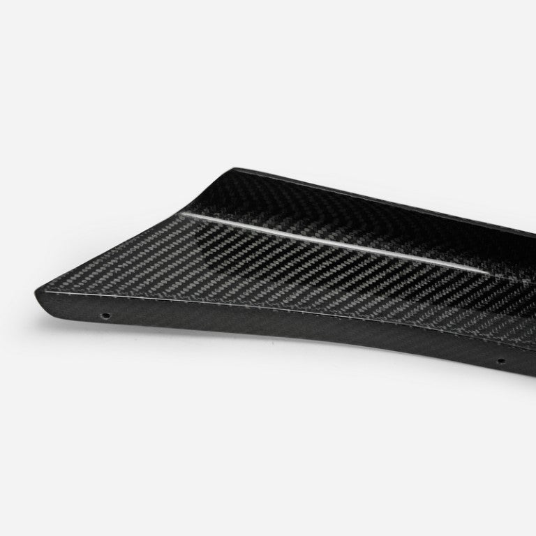 Honda Civic Type-R FK8 2017 2018 2019 2020 2021 with Aftermarket Parts - EPA Front Bumper Canard Carbon Fiber / FRP from EPR USA