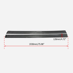 Honda Civic Type-R FK8 2017 2018 2019 2020 2021 with Aftermarket Parts - EPA Side Skirts Carbon Fiber / FRP from EPR USA