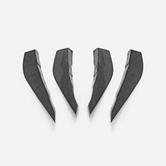 Honda Civic Type-R FK8 2017 2018 2019 2020 2021 with Aftermarket Parts - VRSW Style Front Bumper Canard Carbon Fiber/FRP from EPR USA