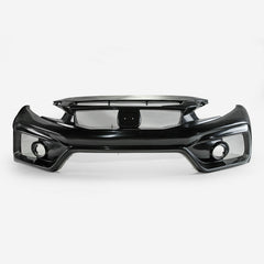 Honda Civic Type-R FK8 2017 2018 2019 2020 2021 with Aftermarket Parts - VRS2 Style Front bumper FRP from EPR USA